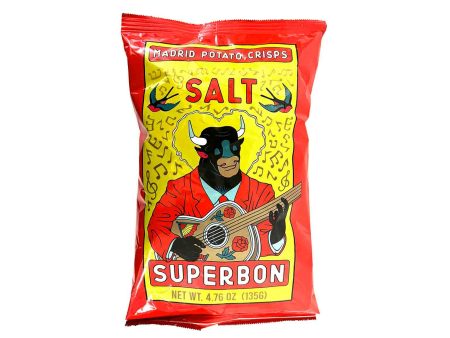 SUPERBON SALT POTATO CHIPS 135g For Sale