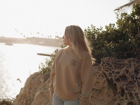 Shoot The Pier Sweatshirt - Sandstone Online Sale