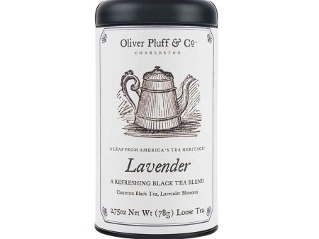 OLIVER PLUFF LOOSE LAVENDER TEA 2.75oz Online Hot Sale