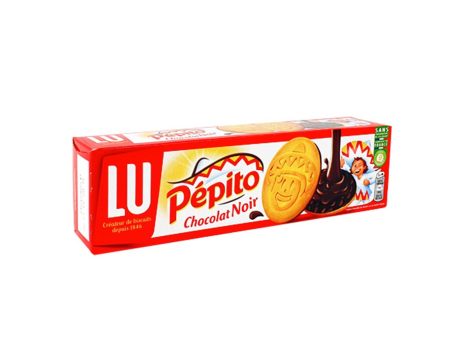 LU PEPITO DARK CHOCOLATE COOKIES 192g For Sale