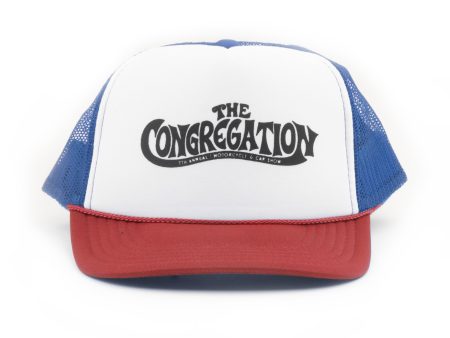 The Congregation Show 2024 Hat - Red White Blue Fashion