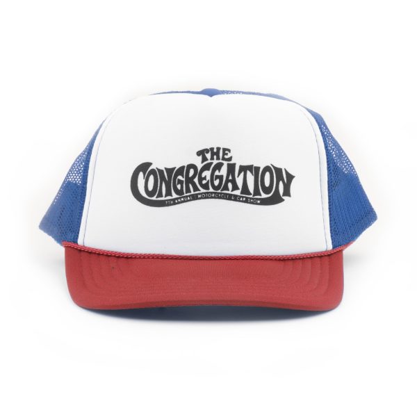 The Congregation Show 2024 Hat - Red White Blue Fashion