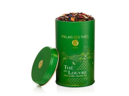 PALAIS DES THES DU LOUVRE COTE JARDIN TEA TIN 100g For Sale