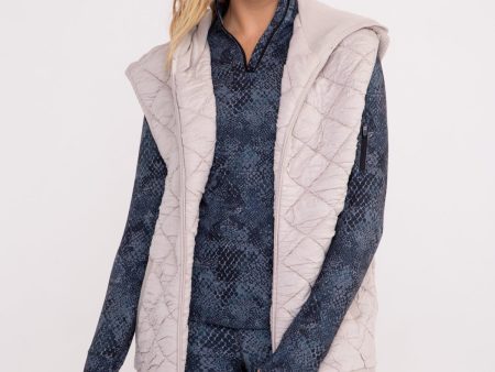 Quilted Hooded Vest Online