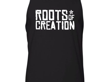 MEN’S COTTON TANK TOP: Roots of Creation Logo Hot on Sale