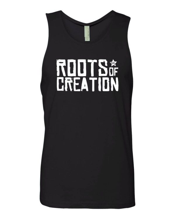 MEN’S COTTON TANK TOP: Roots of Creation Logo Hot on Sale