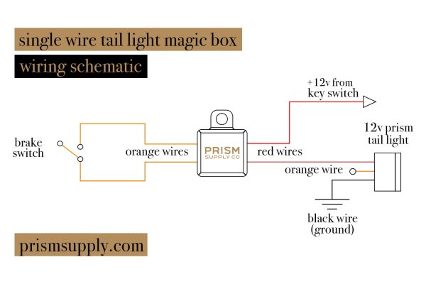 Single Wire Tail Light Magic Box Online Hot Sale