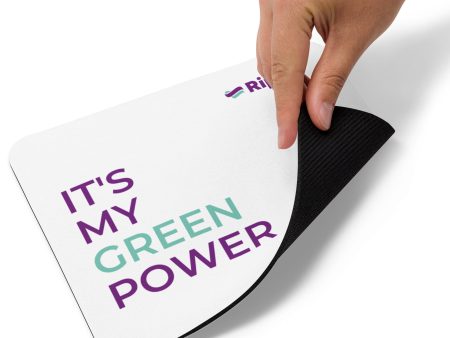 It s my green power  mouse pad Online Hot Sale