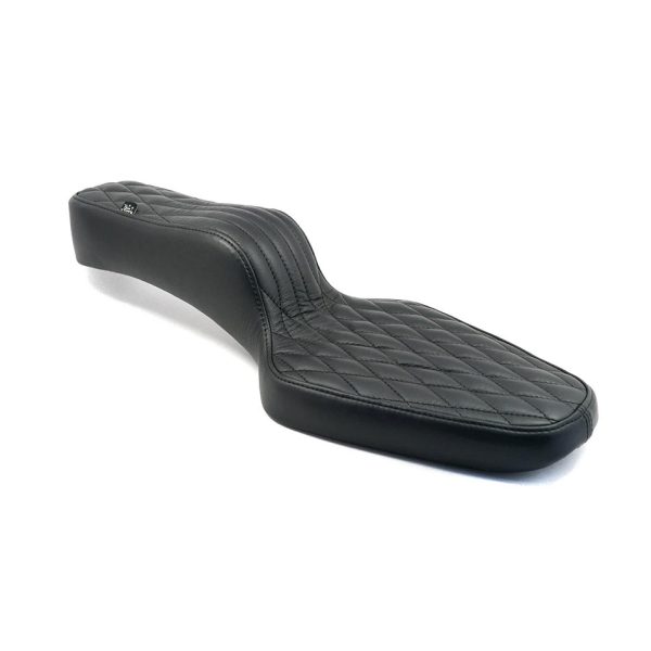 King Cobra Seat - Black Diamond: 82-03 Sportster For Cheap