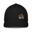 Gritty Faith Closed-back Trucker Cap Gold White Logo Online now