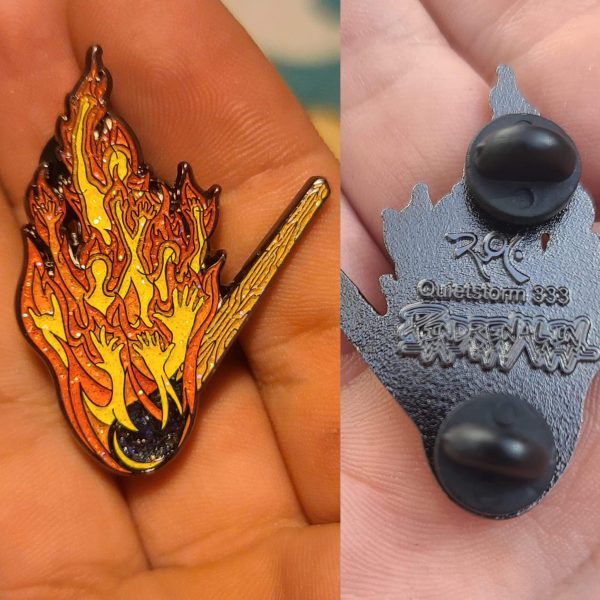 Light it Up LE pin (RoC x Pindrenalin collab) Hot on Sale