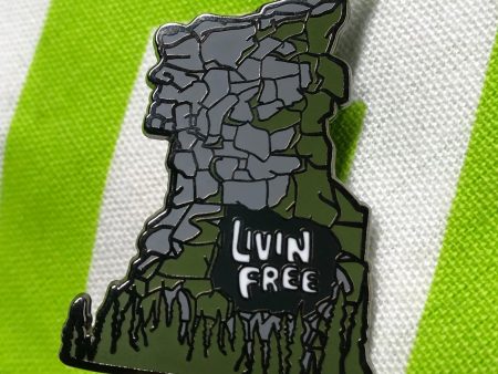 PIN:  Man in the Mountain  (Livin Free) For Cheap