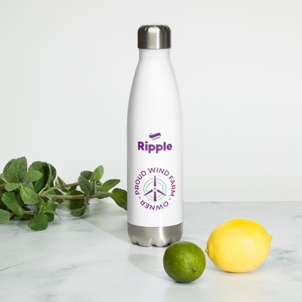 Proud wind farm owner stainless steel water bottle Online now