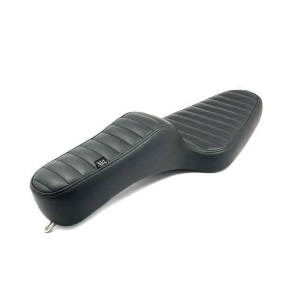 King Cobra Seat - Black Tuck n  Roll: 82-03 Sportster on Sale