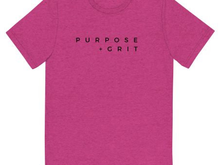 Purpose + Grit Triblend T-shirt Online