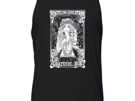 MEN’S COTTON TANK TOP: Grateful Dub Logo For Cheap