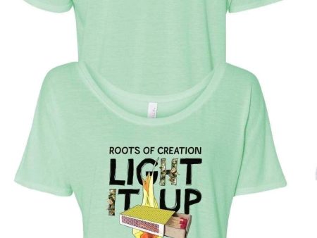 WOMEN’S T-SHIRT: Light It Up Logo Online