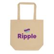 Ripple logo eco tote bag Fashion