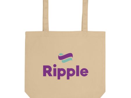 Ripple logo eco tote bag Fashion