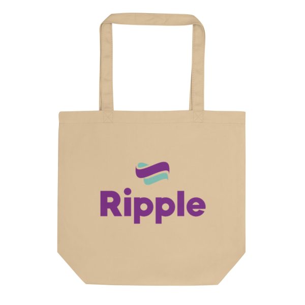 Ripple logo eco tote bag Fashion