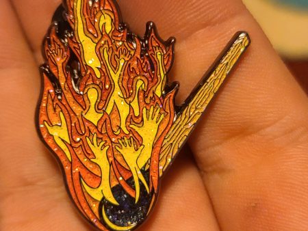 Light it Up LE pin (RoC x Pindrenalin collab) Hot on Sale