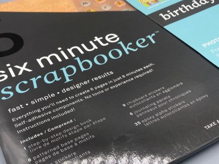 6 Minute Scrapbooker - Birthday For Cheap