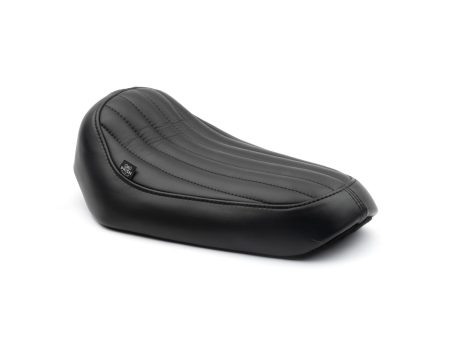 Solo Seat - Black Vertical Tuck And Roll: 82-03 Sportster Online Hot Sale