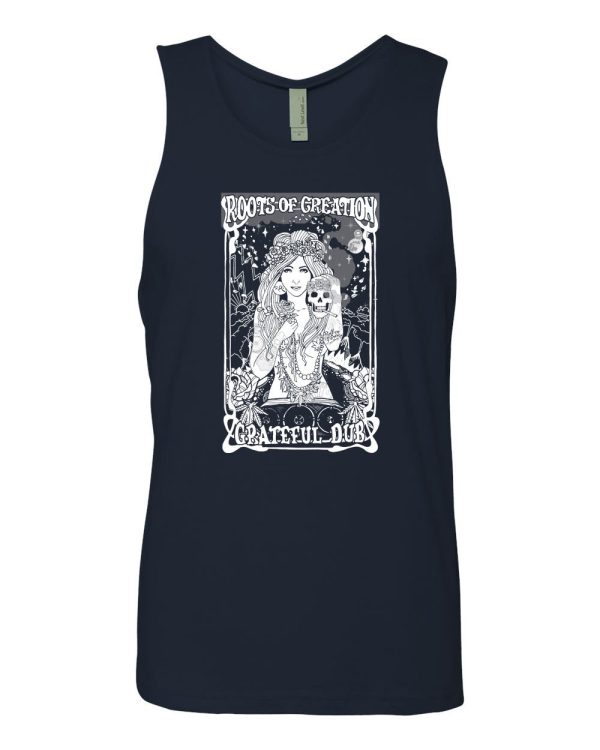 MEN’S COTTON TANK TOP: Grateful Dub Logo For Cheap