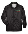 COACHES JACKET: Rasta Fade Logo For Discount