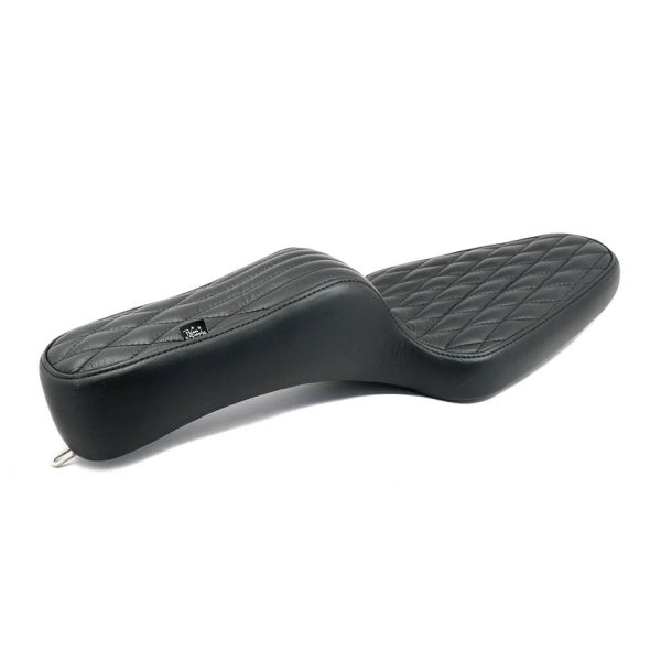 King Cobra Seat - Black Diamond: 82-03 Sportster For Cheap