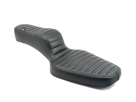 King Cobra Seat - Black Tuck n  Roll: 82-03 Sportster on Sale