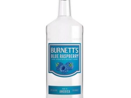 Burnett s Vodka Blue Raspberry - 1.75L Supply