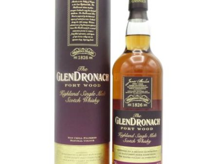 Glendronach Scotch Port Wood - 750ML For Cheap