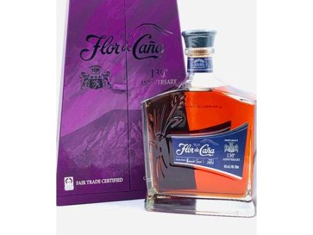 Flor De Cana Rum 130th Anniversary 20 Year - 750ML on Sale